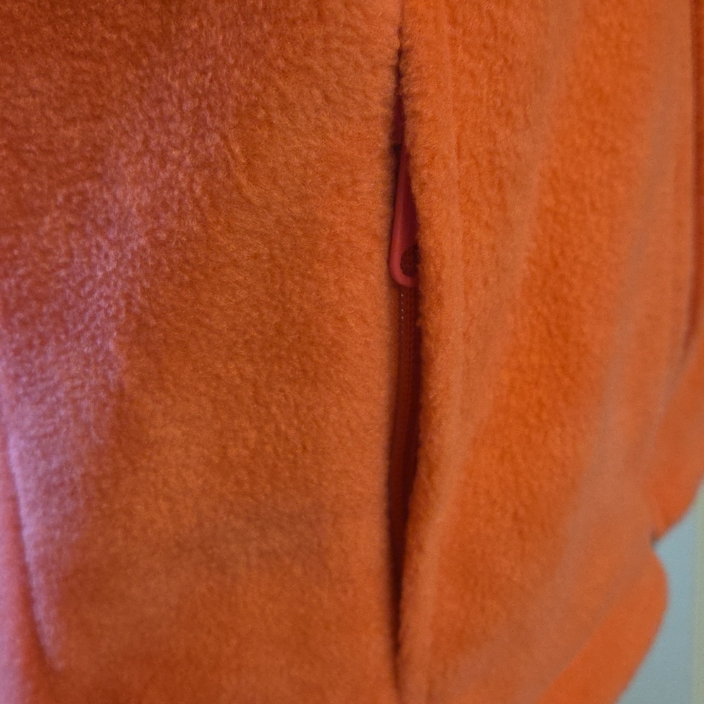 Columbia Vibrant Orange Full Zip Fleece Jacket - Picture 11 of 16